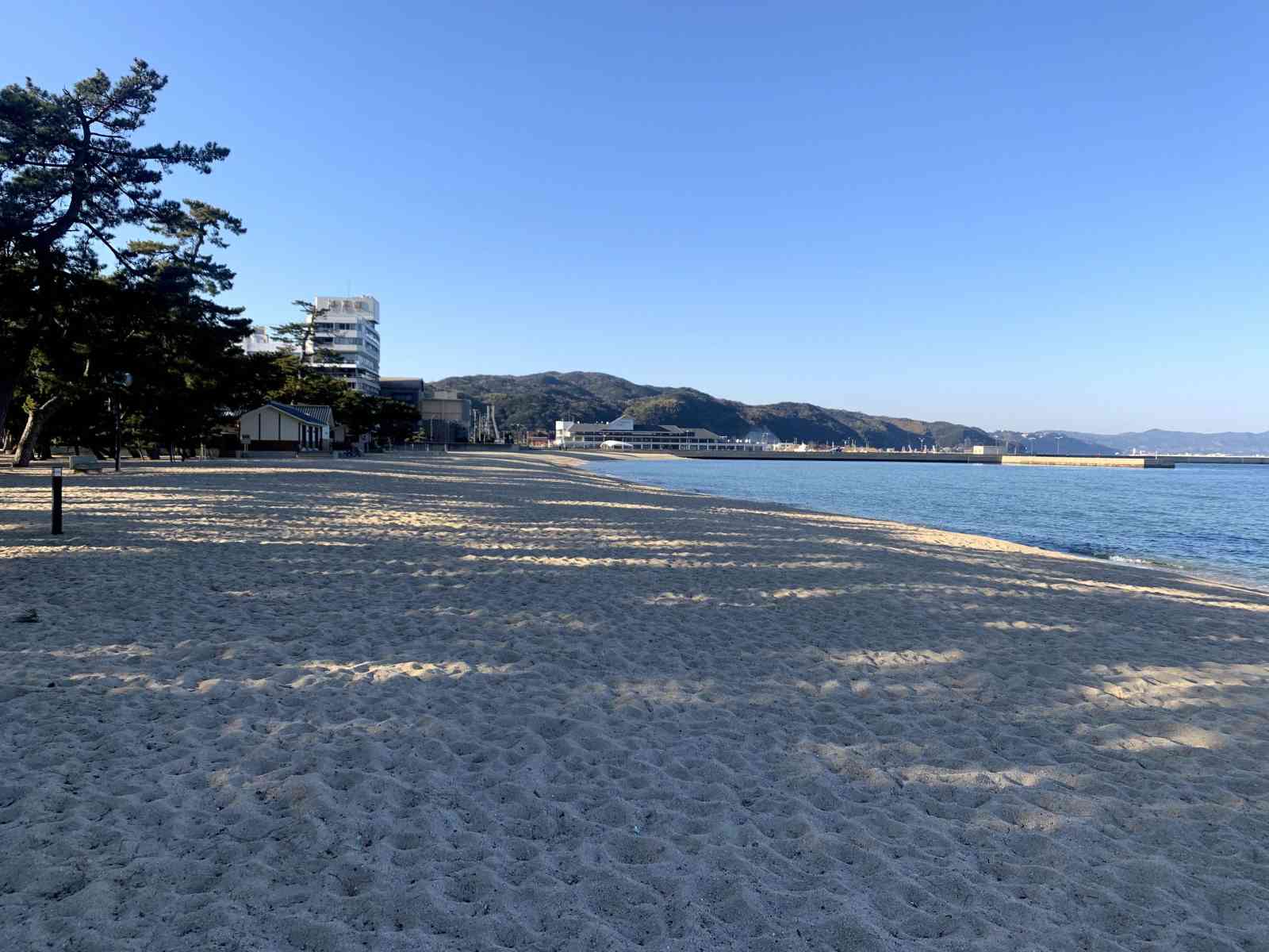 洲本観光：大浜海岸