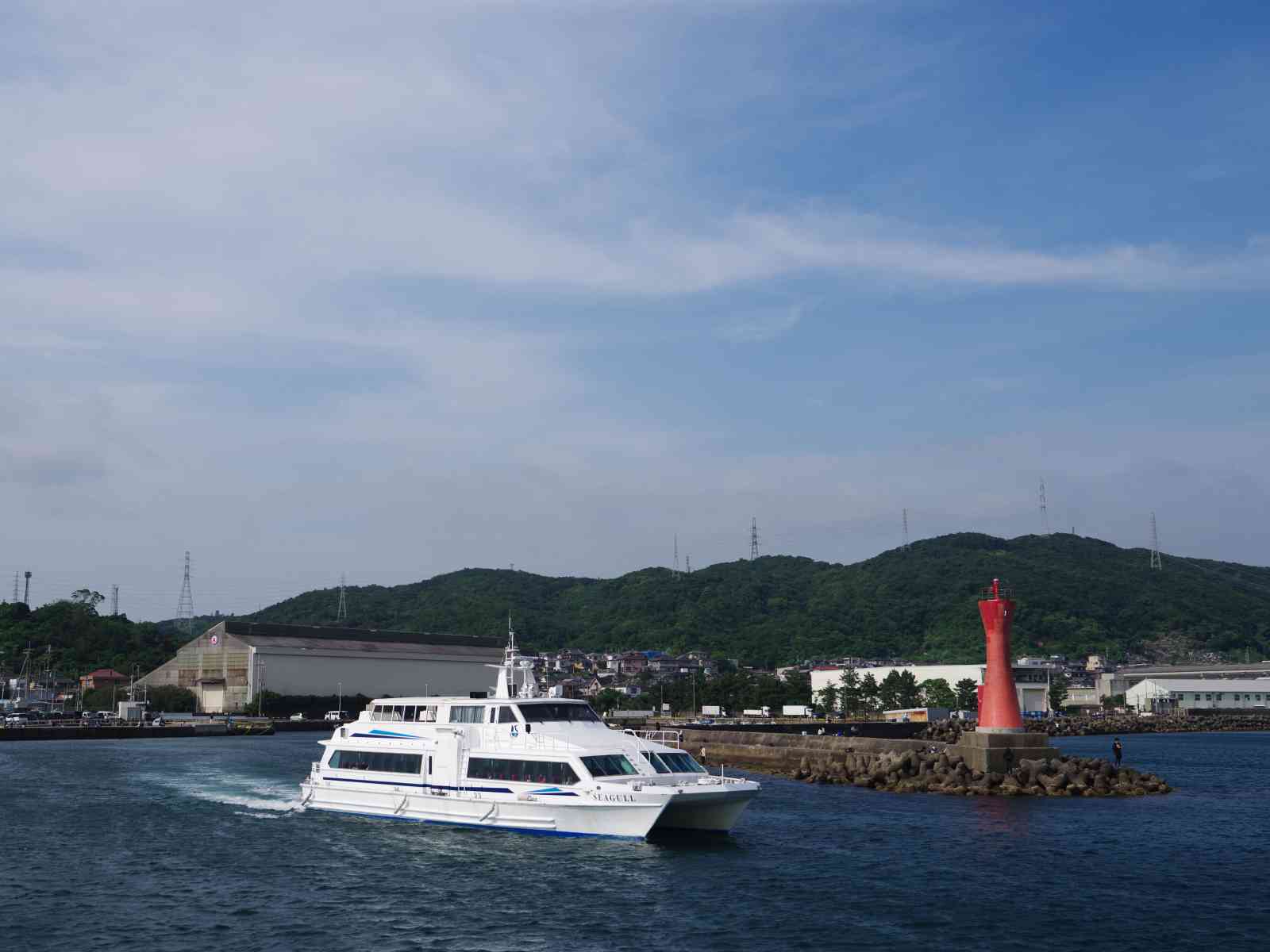 出航風景